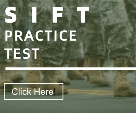 how hard is the army sift test|is the sift test hard.